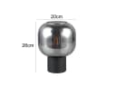 TRIO Leuchten LED Nachttischlampe mit Glas Schirm und Dimmfunktion Bild 4