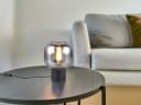 TRIO Leuchten LED Nachttischlampe mit Glas Schirm und Dimmfunktion Bild 5
