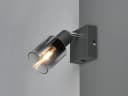Reality Leuchten LED Wandleuchte Chrom Glas schwenkbar dimmbar Bild 1
