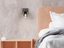 Reality Leuchten LED Wandleuchte Chrom Glas schwenkbar dimmbar Bild 3