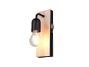 TRIO Leuchten LED Spiegelleuchte mit Dimmfunktion und Holz-Metall Design Bild 2
