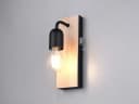 TRIO Leuchten LED Spiegelleuchte mit Dimmfunktion und Holz-Metall Design Bild 3