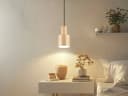 TRIO Leuchten LED Pendelleuchte Beige Retro Dimmbar E27 Bild 4