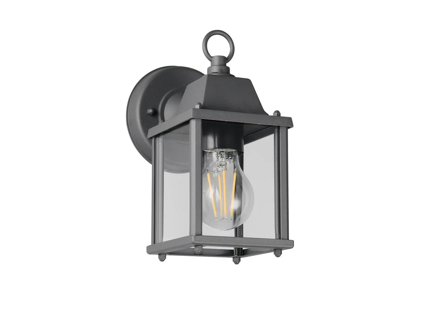 Trio Leuchten LED Außen-Wandleuchte Landhausstil Anthrazit - Bild 2