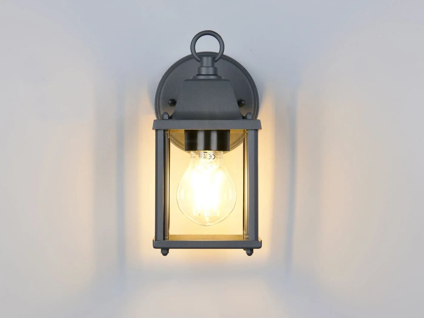 Trio Leuchten LED Außen-Wandleuchte Landhausstil Anthrazit - Bild 5