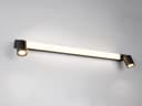 TRIO Leuchten LED Spiegelleuchte Schwarz mit Memoryfunktion Bild 3