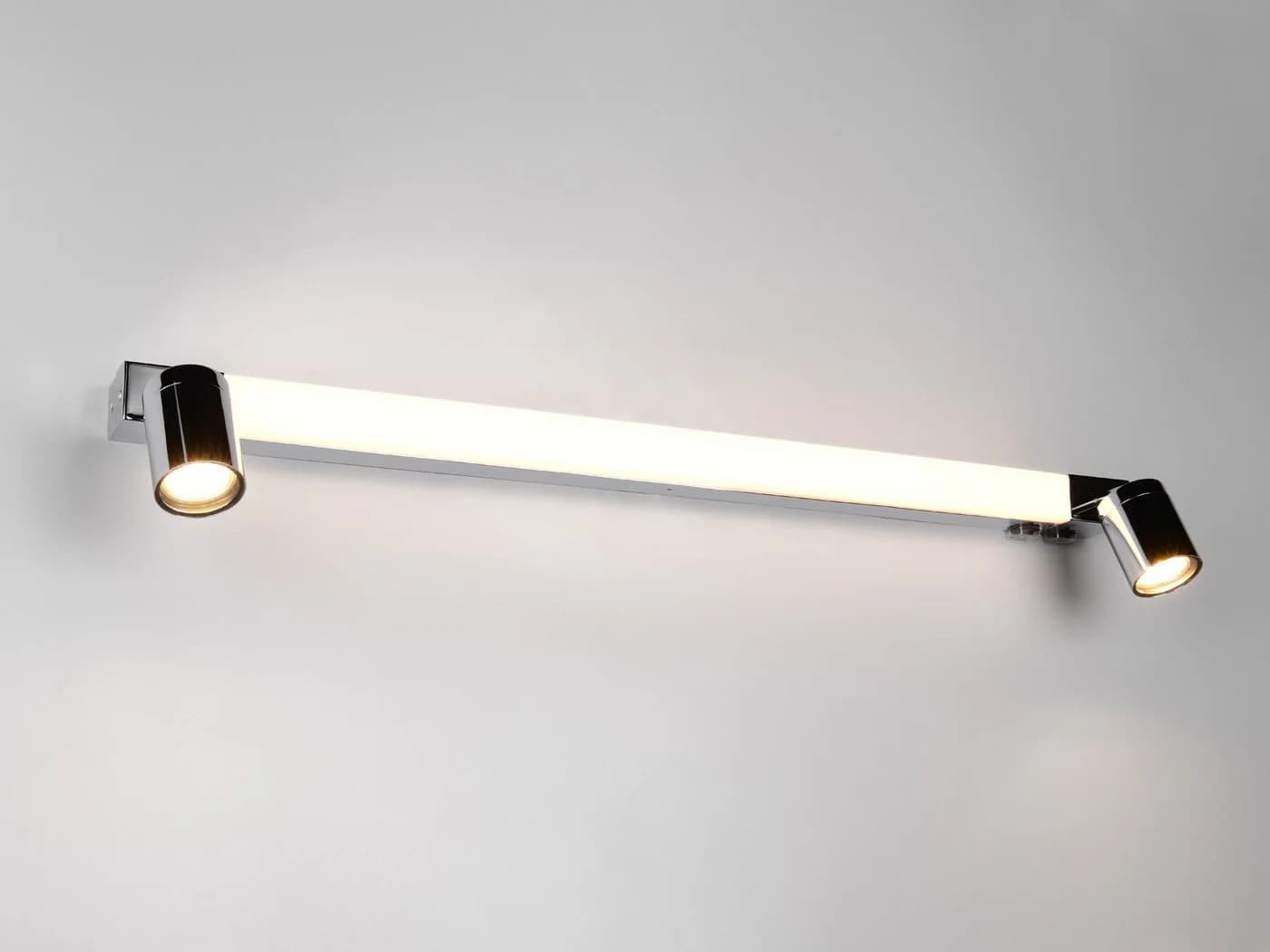 TRIO Leuchten LED Spiegelleuchte Silber Chrom mit Memoryfunktion - Bild 3
