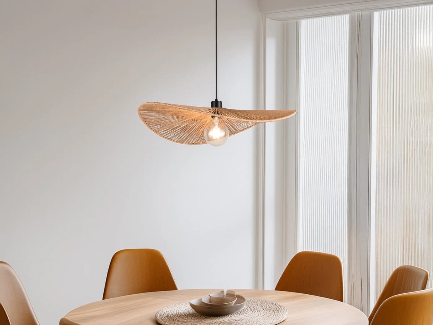 Reality Leuchten LED Pendelleuchte Dimmfunktion Warmweiß 58cm - Bild 5