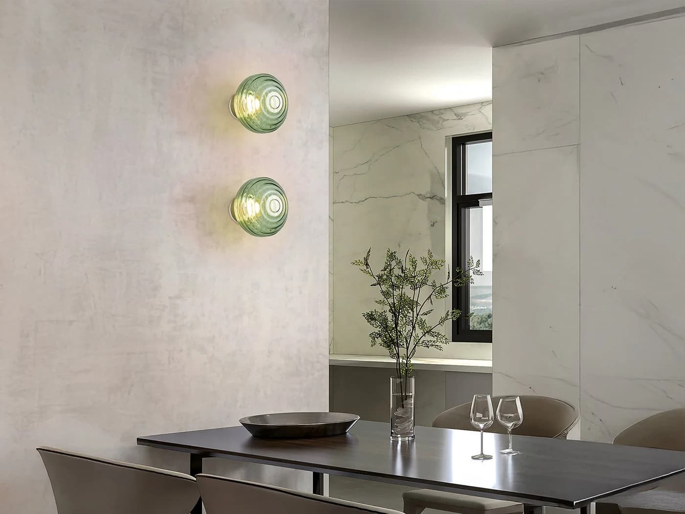 Reality Leuchten LED Wandleuchte Dimmfunktion Warmweiß 2er Set - Bild 5
