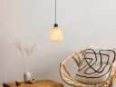 Reality Leuchten LED Pendelleuchte Bambus Dimmbar Warmweiß Bild 1