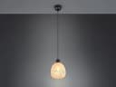 Reality Leuchten LED Pendelleuchte Bambus Dimmbar Warmweiß Bild 3