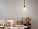 Reality Leuchten LED Pendelleuchte Bambus Dimmbar Warmweiß Bild 5