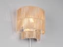 Reality Leuchten LED Wandleuchte mit Dimmfunktion und Papiergarn Bild 3