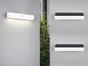 Reality Leuchten LED Solarleuchte 2er Set mit Bewegungsmelder Weiß Bild 1