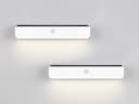 Reality Leuchten LED Solarleuchte 2er Set mit Bewegungsmelder Weiß Bild 3