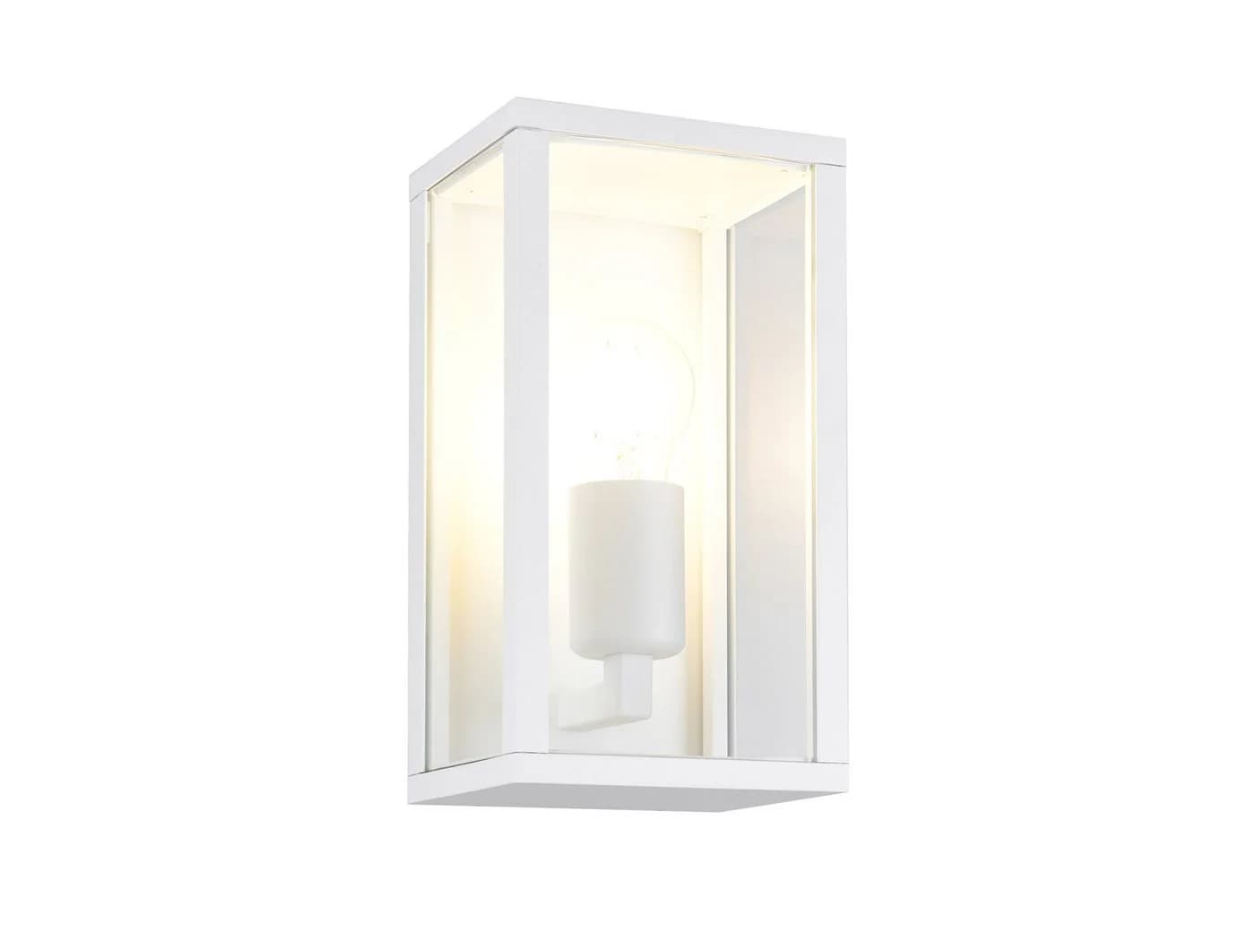 TRIO Leuchten LED Außen-Wandleuchte Weiß Aluminium mit Glas - Bild 2