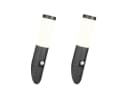 TRIO LED Außen-Wandleuchte 2er Set Schwarz Edelstahl mit Bewegungsmelder Bild 2