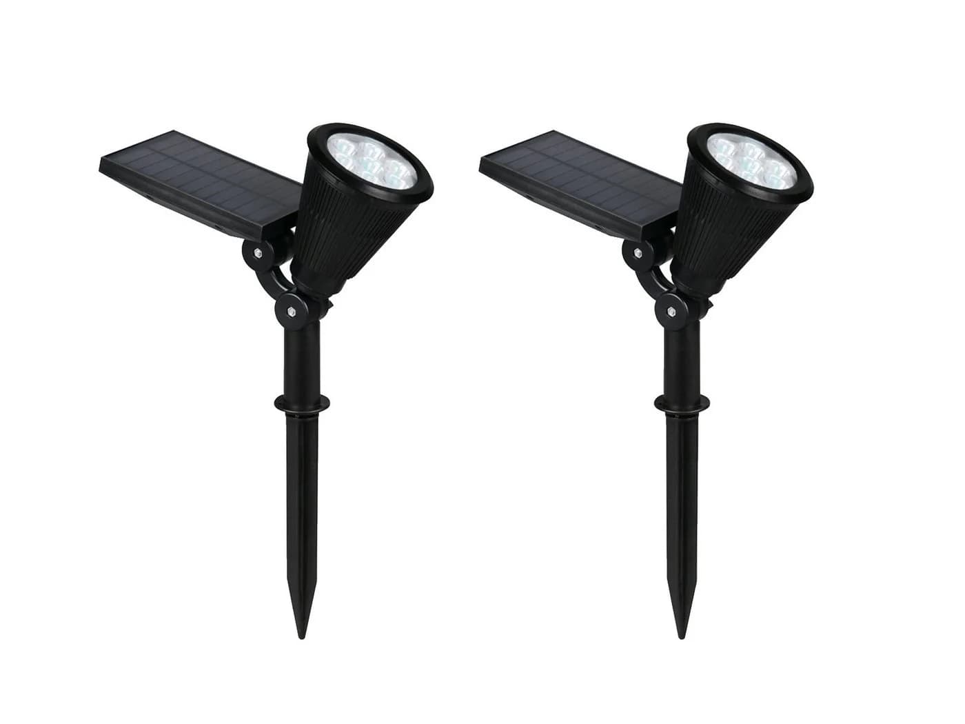 Reality Leuchten LED Gartenstrahler RGB Solar 2er Set - Bild 2