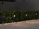 Reality Leuchten LED Gartenstrahler Dimmfunktion USB aufladbar 2er Set Solar-licht Garten-leuchten Bild 5