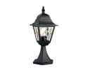 Elstead LIGHTING LED Sockelleuchte Schwarz Bleiglas Landhausstil Bild 2