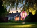 GLOBO LIGHTING Solarleuchte 2er Set Rosa Pink Metall Bild 5