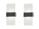 easy! BY FHL LED Wandleuchte, Dimmfunktion, Warmweiß, 2er SET kabellose Akku-Lampen Innen, USB aufladbar Bild 2