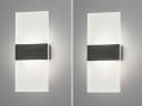 easy! BY FHL LED Wandleuchte, Dimmfunktion, Warmweiß, 2er SET kabellose Akku-Lampen Innen, USB aufladbar Bild 3