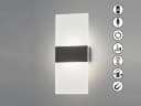 easy! BY FHL LED Wandleuchte, Dimmfunktion, Warmweiß, 2er SET kabellose Akku-Lampen Innen, USB aufladbar Bild 5