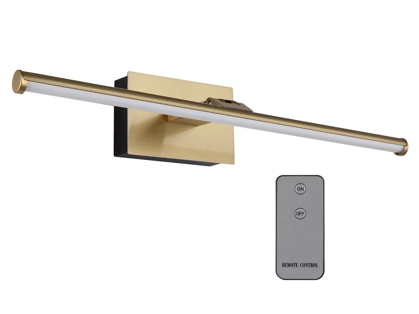 GLOBO LIGHTING LED Bilderleuchte USB aufladbar 40cm Messing - Bild 2