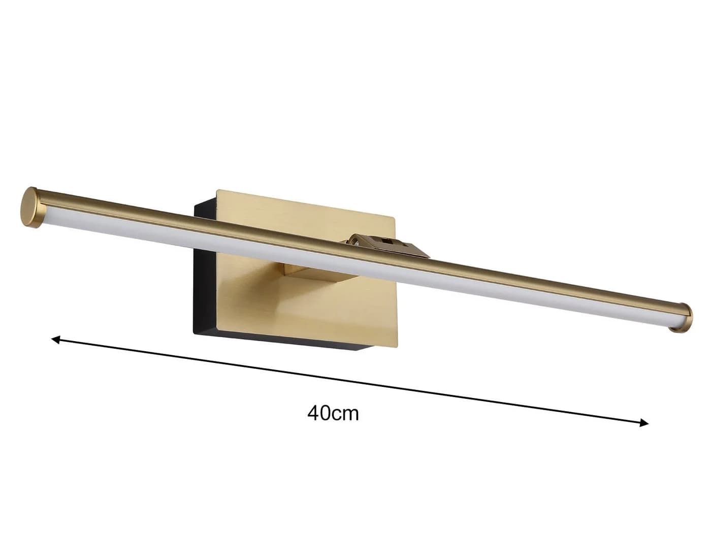 GLOBO LIGHTING LED Bilderleuchte USB aufladbar 40cm Messing - Bild 4