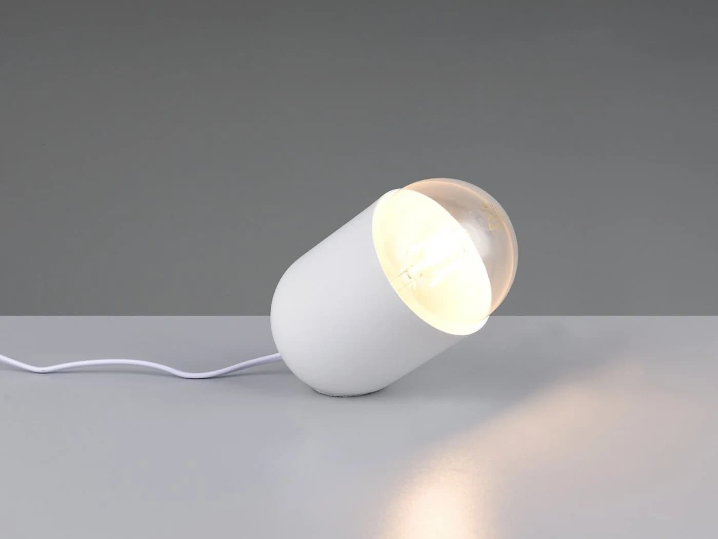 Reality Leuchten LED Nachttischlampe Weiß Dimmbar - Bild 3