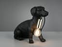 Reality Leuchten LED Nachttischlampe Dimmfunktion Hundelampe Warmweiß Bild 3