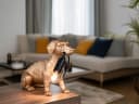 Reality Leuchten LED Nachttischlampe Dimmfunktion Hundelampe Bild 5