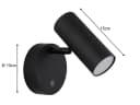 GLOBO LIGHTING LED Wandstrahler Innen mit Schalter & Akku Bild 4