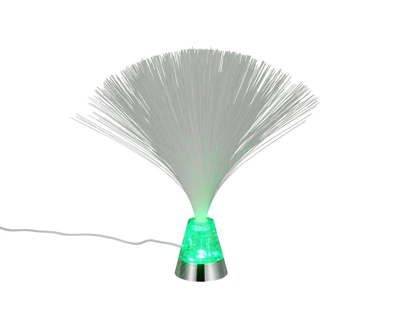 Reality Leuchten LED Dekolicht Farbwechsel 70er Jahre Glas-Faserlampe - Bild 2