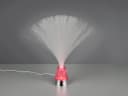 Reality Leuchten LED Dekolicht Farbwechsel 70er Jahre Glas-Faserlampe Bild 3