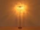 GLOBO LIGHTING LED Stehlampe mit Kristall 2-farbig Gold Dimmfunktion Bild 5
