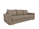 Homesy Schlafsofa ELMA mit Bettfunktion und Bettkasten Beige Bild 1