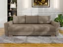 Homesy Schlafsofa ELMA mit Bettfunktion und Bettkasten Beige Bild 3