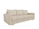 Homesy Schlafsofa ELMA mit Bettfunktion und Bettkasten Beige Bild 1