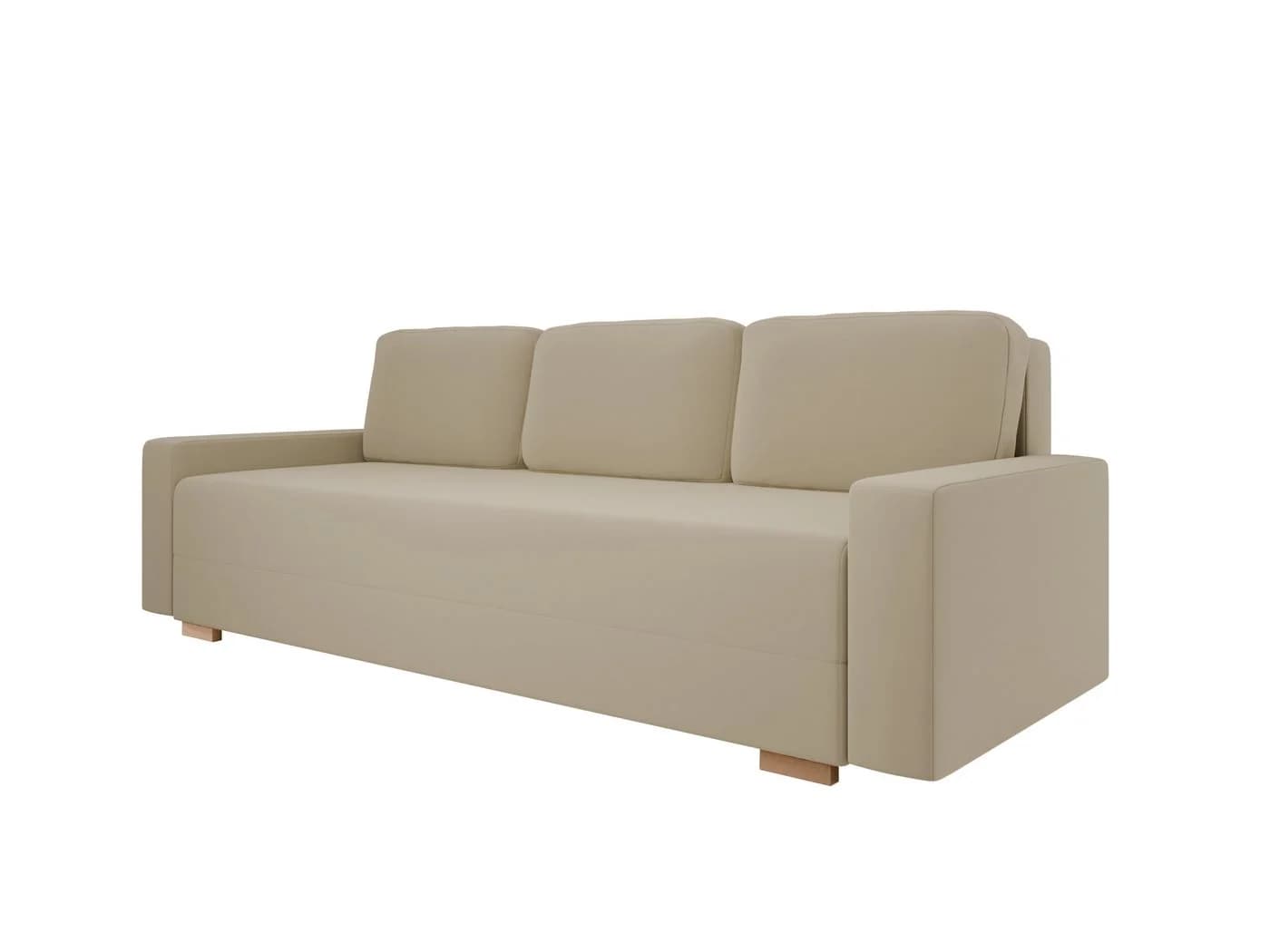 Homesy Schlafsofa 3-Sitzer CELESTE Beige - Bild 5