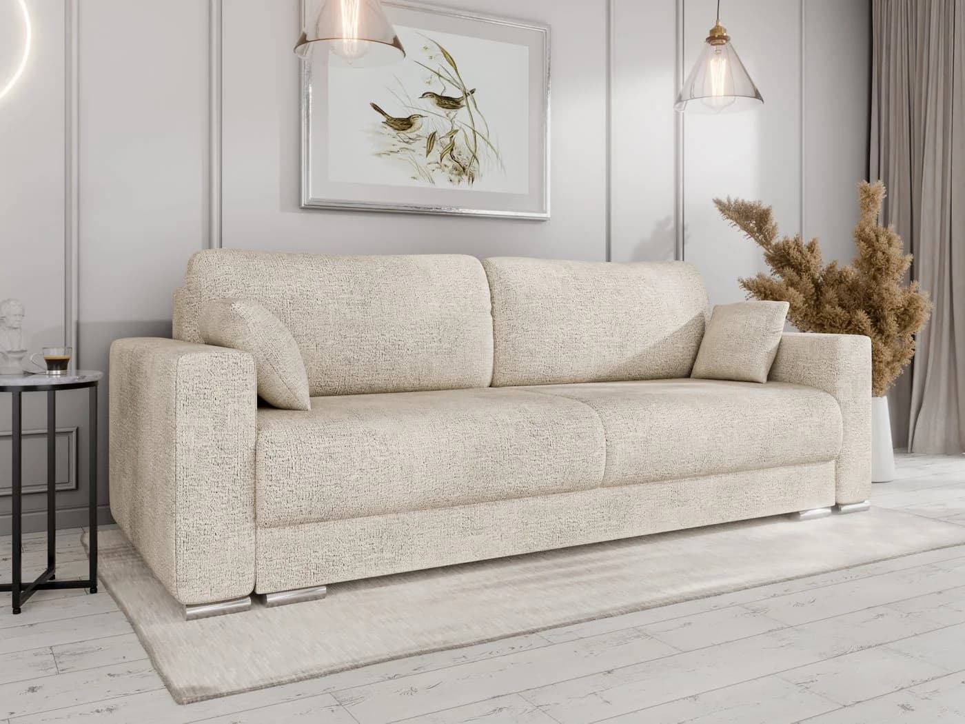 PANDA MÖBEL GmbH Schlafsofa CALMA 3-Sitzer Modernes Design - Bild 2