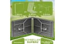 tillvex Klapptisch Gartentisch Anthrazit 220 cm Bild 5
