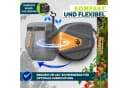 tillvex Schlauchtrommel mit Wandhalterung & Tragegriff Anthrazit/Orange Bild 1