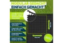 tillvex Pool-Bodenschutzfliese Schwarz EVA-Schaum Bild 1