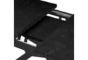 B&D home Esstisch LARS ausziehbar Schwarz/Weiss Industrial Bild 5
