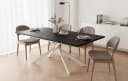 B&D home Esstisch LARS ausziehbar 120-160cm Metallgestell Bild 2