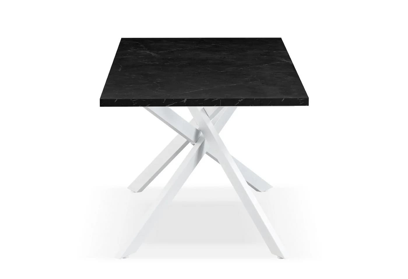B&D home Esstisch LARS ausziehbar 120-160cm Metallgestell - Bild 3