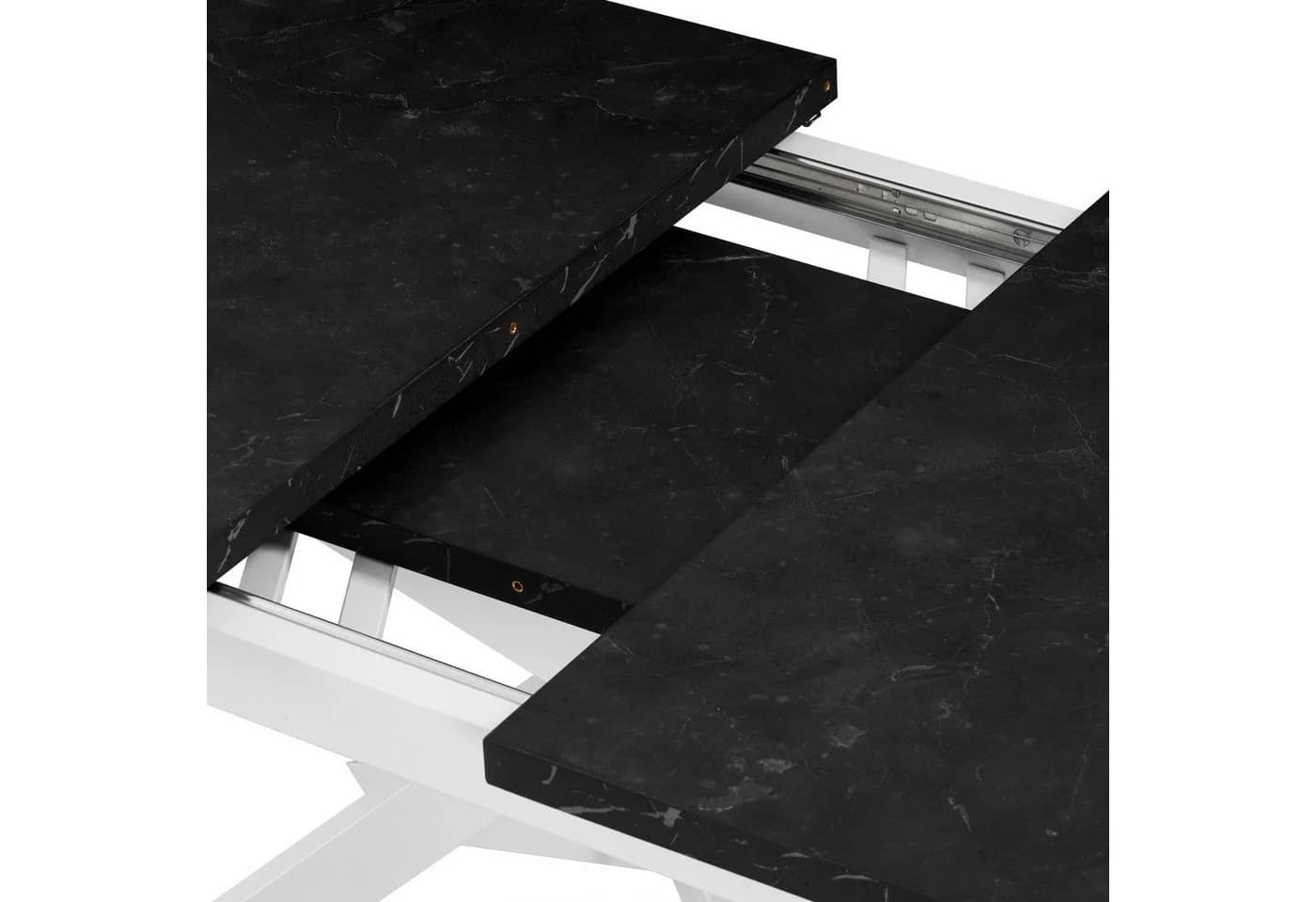 B&D home Esstisch LARS ausziehbar 120-160cm Metallgestell - Bild 5