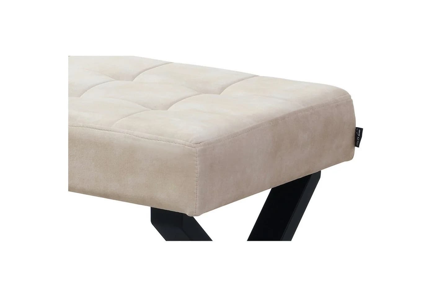 B&D home Essbank KAREN gepolstert Metallgestell 100/120/140/160cm - Bild 5